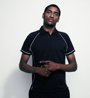 Picture of FINDEN & HALES PERFORMANCE PIPED POLO SHIRT