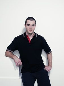Picture of FINDEN & HALES CHEQUERED FLAG POLO SHIRT