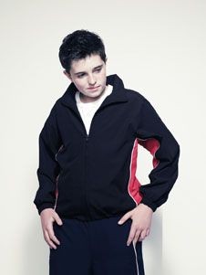 Picture of FINDEN & HALES CHILDRENS CONTRAST TRACK TOP