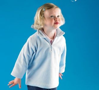 Picture of LARKWOOD BABY & TODDLER ZIP NECK MICRO FLEECE