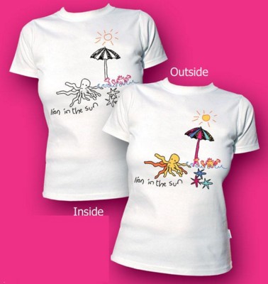 Picture of MAGIC UV ULTRA VIOLET COLOUR CHANGING TEE SHIRT
