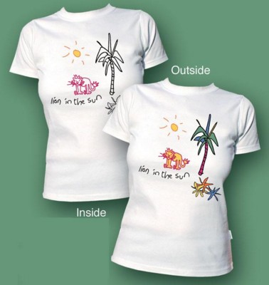Picture of MAGIC UV ULTRA VIOLET COLOUR CHANGING TEE SHIRT