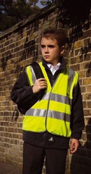 Picture of RESULT CHILDRENS SAFEGUARD HIGH VISIBILITY REFLECTIVE VEST