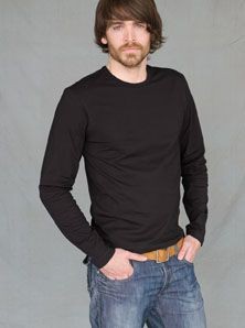 Picture of SKINNI FIT MEN MODERN ESSENTIAL LONG SLEEVE TEE SHIRT