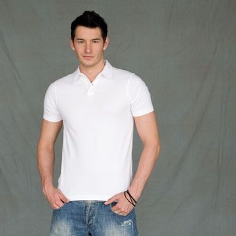 Picture of SKINNI FIT MEN MODERN STRETCH PIQUE POLO SHIRT