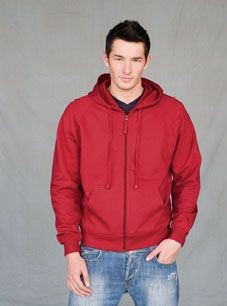 Picture of SKINNI FIT MEN ZIP HOODED HOODY SWEATSHIRT
