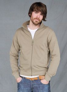 Picture of SKINNI FIT MEN ESSENTIAL FULL ZIP SWEATSHIRT