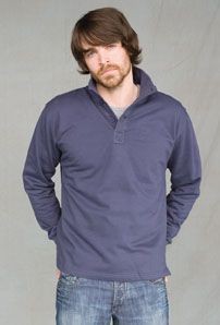 Picture of SKINNIFITMEN BUTTON TOP SWEATSHIRT