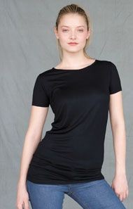 Picture of SKINNIFIT TOUCH LONG LINE LADIES TEE SHIRT