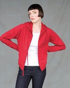 Picture of SKINNI FIT LADIES ZIP HOODED HOODY JACKET