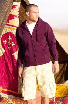 Picture of FRUIT OF THE LOOM ZIP HOODED HOODY SWEATSHIRT