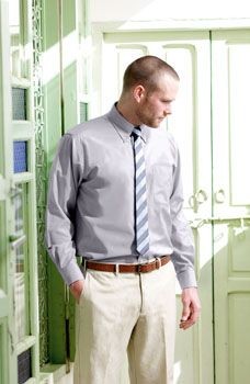 Picture of FRUIT OF THE LOOM LONG SLEEVE OXFORD SHIRT