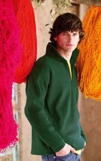 Picture of FRUIT OF THE LOOM ZIP NECK OUTDOOR FLEECE