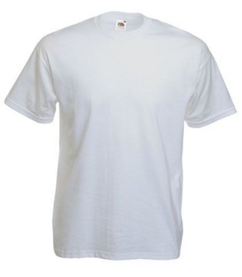 Picture of FRUIT OF THE LOOM VALUE TEE SHIRT in White