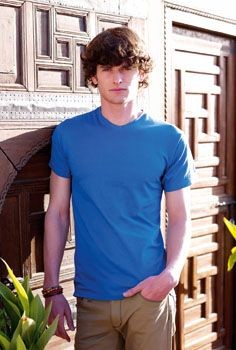 Picture of FRUIT OF THE LOOM V NECK VALUE TEE SHIRT