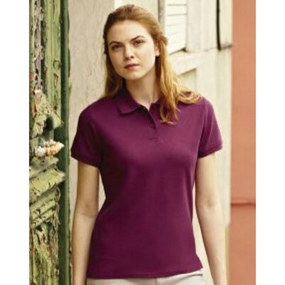 fruit of the loom ladies polo shirts