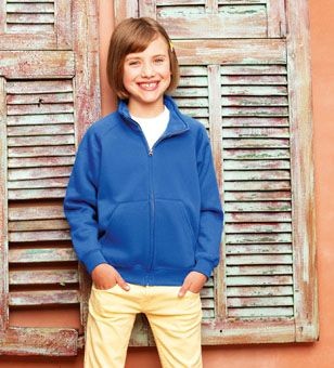 Picture of FRUIT OF THE LOOM CHILDRENS SWEAT JACKET