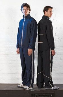 Picture of TOMBO TEAMWEAR ZIP LEG SUPER LIGHT TRAINING TROUSERS