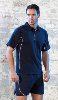 Picture of TOMBO TEAMWEAR PIQUE POLO SHIRT