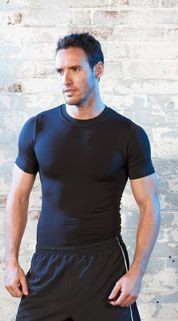 Picture of TOMBO TEAMWEAR SHORT SLEEVE HOT BODY FIT TEE SHIRT