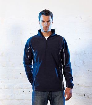 Picture of TOMBO TEAMWEAR ZIP NECK MICRO FLEECE
