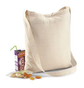 Picture of ORGANIC COTTON SLING SHOPPER TOTE BAG