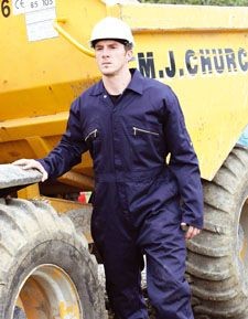 Picture of DICKIES REDHAWK ZIP FRONT OVERALLS