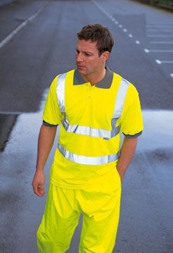 Picture of DICKIES HIGH VISIBILITY POLO SHIRT