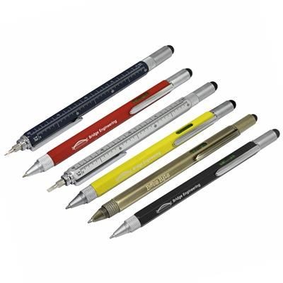 Picture of BLACK MULTIFUNCTION BALL PEN.