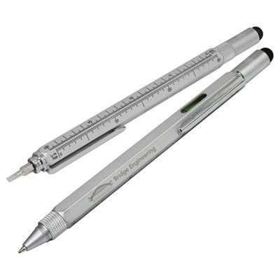 Picture of SILVER MULTIFUNCTION BALLPEN.