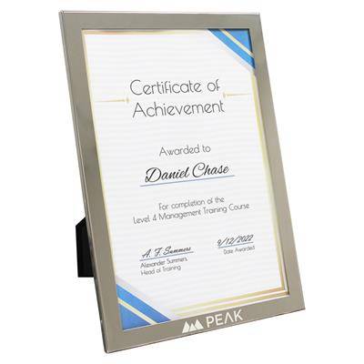 Picture of A4 CERTIFICATE FRAME