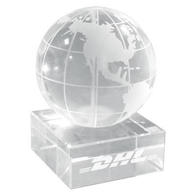 Picture of CRYSTAL GLOBE ON BASE