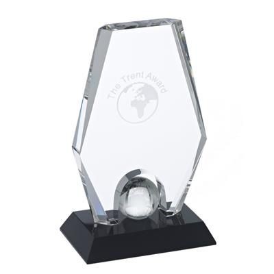 Picture of TRENT CRYSTAL GLOBE AWARD in Clear Transparent