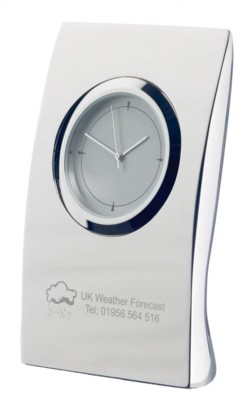 Picture of PILLOW CLOCK in Silver