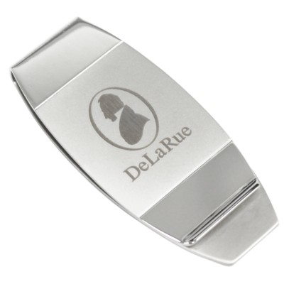 Picture of GARDA METAL MONEY CLIP in Silver.