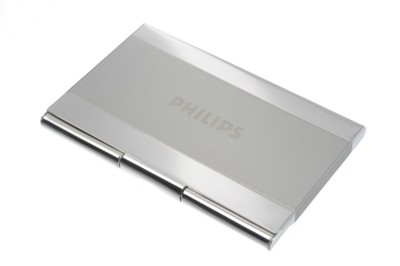 Picture of GARDA BUSINESS CARD POCKET HOLDER in Silver