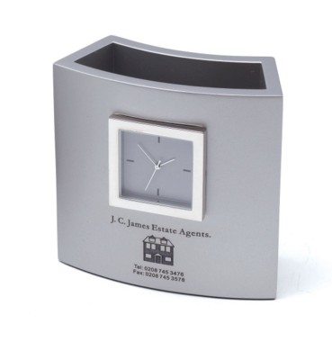 Picture of PISA CLOCK in Silver
