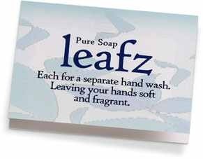 Picture of HAND SOAP LEAVES in Compact Card.
