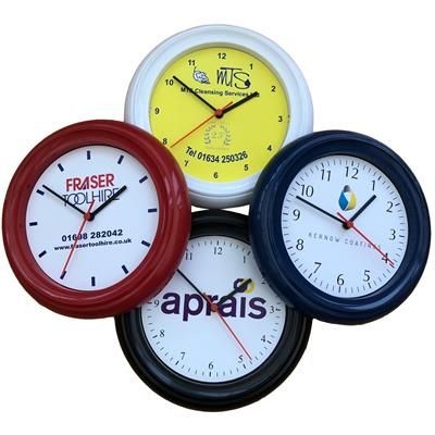 Picture of ROUND PLASTIC WALL CLOCK
