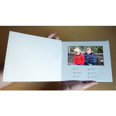 Picture of UPLOAD YOUR OWN 7 INCH SCREEN A5 HARD BACKED VIDEO BROCHURE