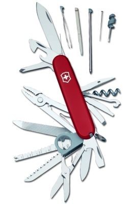 Picture of VICTORINOX SWISS CHAMP SWISS ARMY KNIFE.