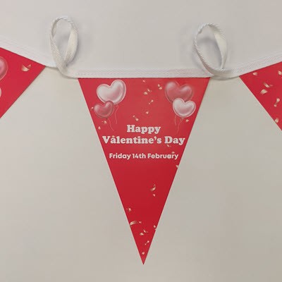 Picture of TRIANGULAR PAPER COTTON BUNTING