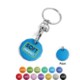 Picture of ALUMINIUM TROLLEY COIN £1 OR 1€ SIZE COIN with Anodised Colour Plating