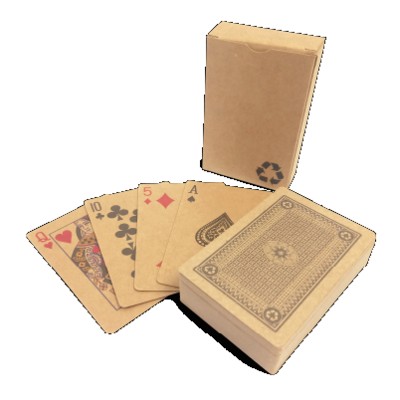 Picture of KRAFT PAPER PLAYING CARD PACK PACK