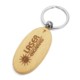 Picture of OVAL WOOD KEYRING