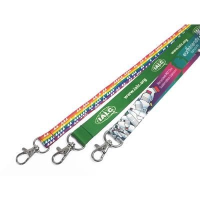 Picture of 20MM RECYCLED PET DYE SUBLIMATION LANYARD.
