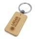 Picture of RECTANGULAR - RC WOOD KEYRING