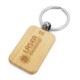 Picture of SMALL RECTANGLE-SC WOOD KEYRING