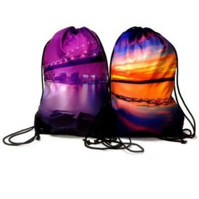 Picture of FULL COLOUR DRAWSTRING BAG.