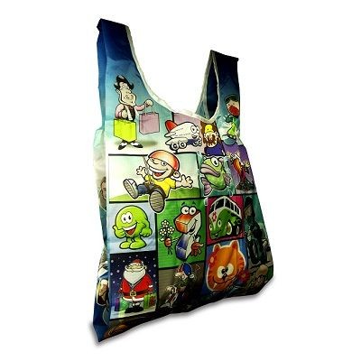 Picture of FULL COLOUR FOLDING SHOPPER TOTE BAG